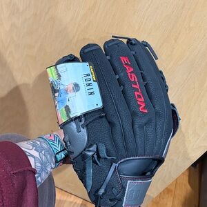 Easton Black and Red Glove